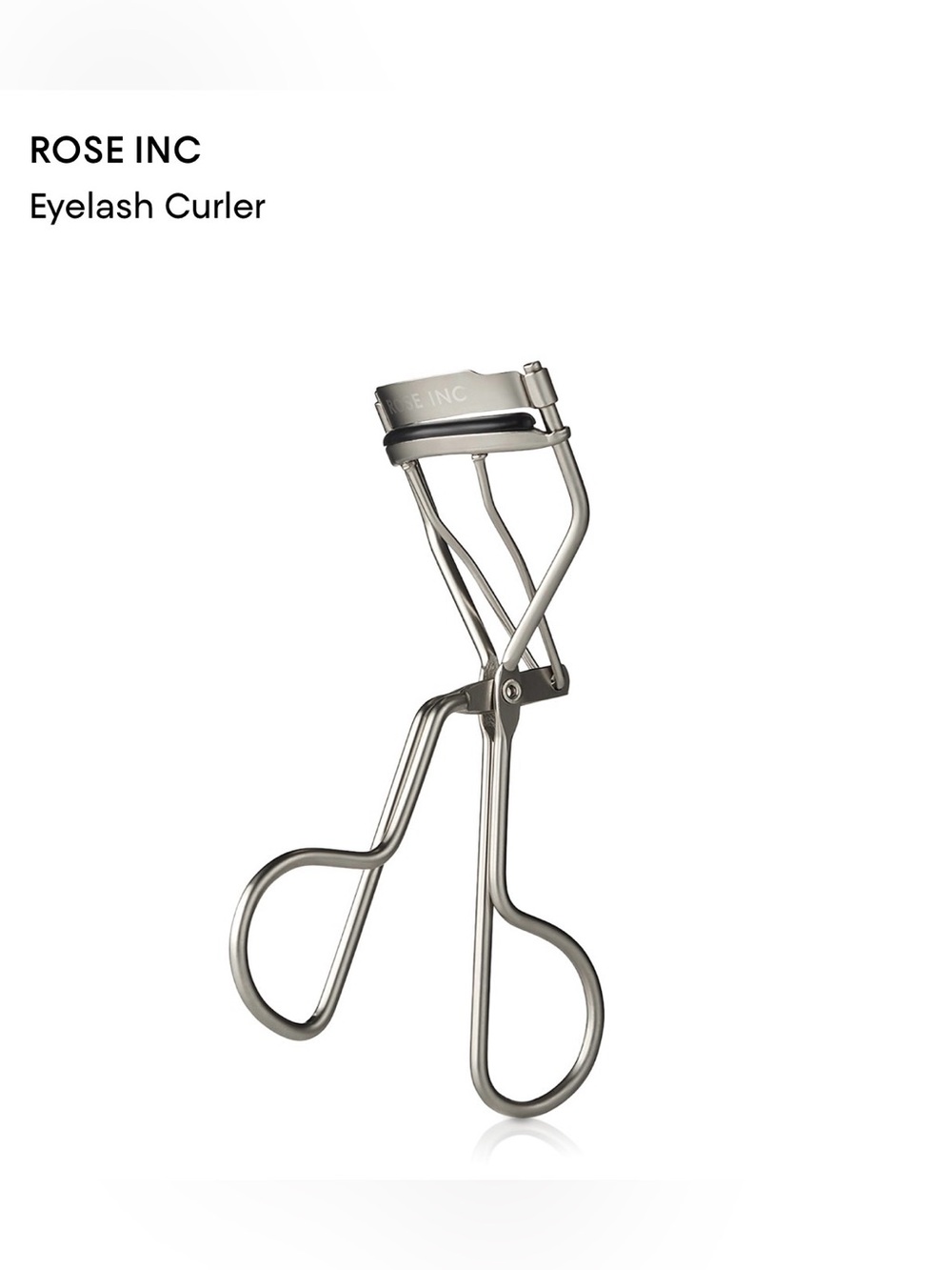 Rose Inc Silver Eyelash Curler